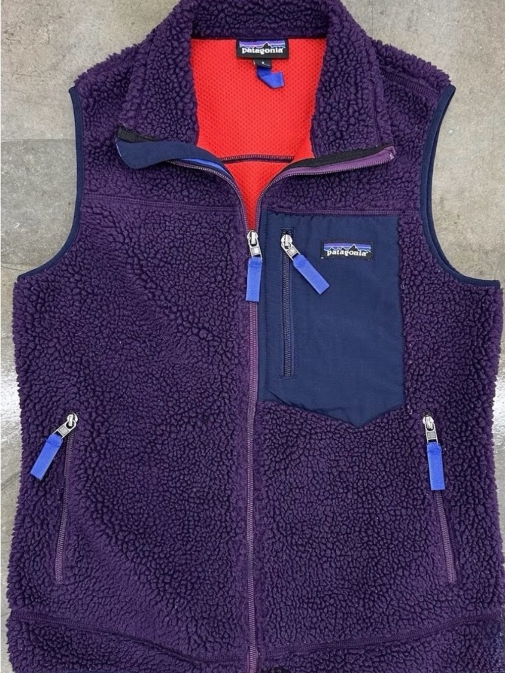 Patagonia Deep Purple Classic Retro X vest
